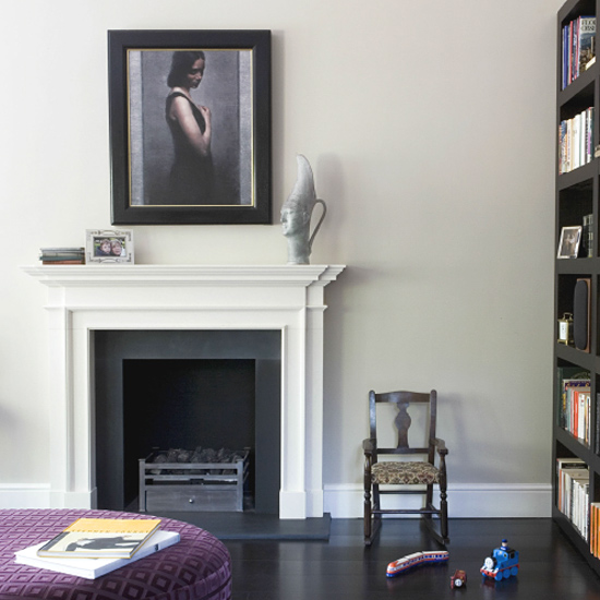 Monochrome living room | Decorating ideas | housetohome.co.uk