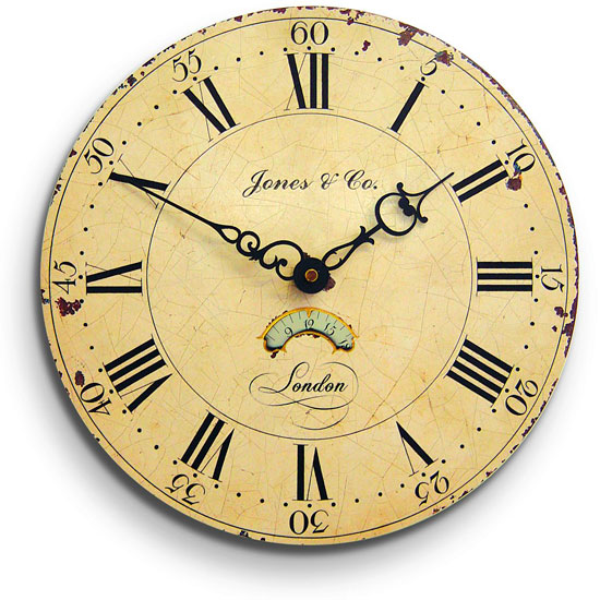 Jones Colombus wall clock from Homebase | Wall clocks for ...