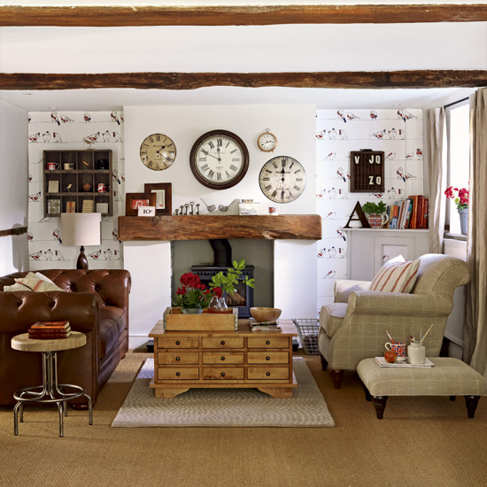 Quirky country living room Living room designs
